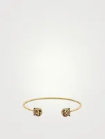 Le Marché Des Merveilles 18K Gold Cuff Bracelet