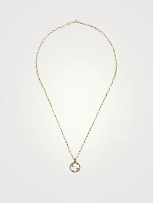 18K Gold Necklace With Interlocking G