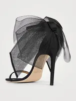Aveline 100 Grosgrain Stiletto Sandals