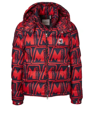 Frioland Down Jacket Logo Print