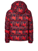 Frioland Down Jacket Logo Print