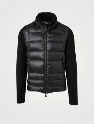 Wool-Blend Quilted Jacket