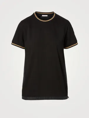 Cotton Drawcord T-Shirt