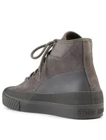 S.I. Compass Suede And Leather High-Top Sneakers