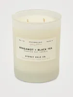 Bergamot & Black Tea Scented Soy Candle