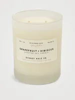 Grapefruit Hibiscus Scented Soy Candle