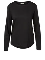 Organic Cotton Jersey Long Sleeve T-Shirt