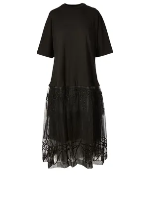 Neutral Simone Rocha Midi Knee Length Dresses for Women