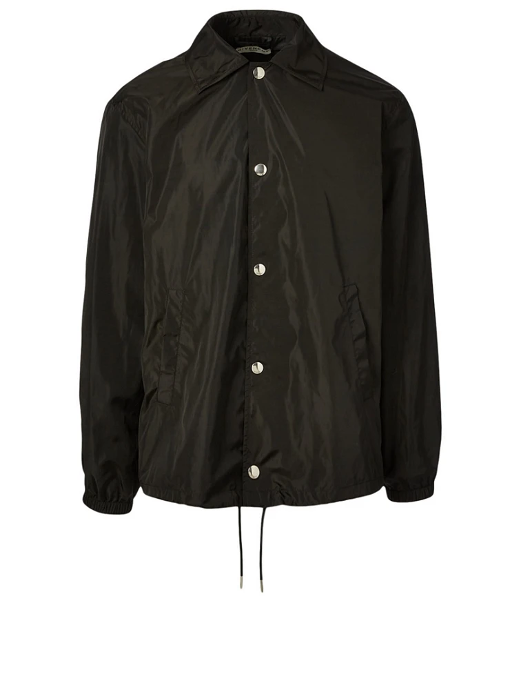 Windbreaker Jacket With Refracted Logo