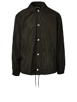 Windbreaker Jacket With Refracted Logo