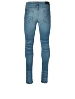 MX1 Skinny Jeans With Leather Patches