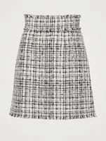 Tweed Mini Skirt