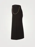 Pencil Skirt With Chain Detail