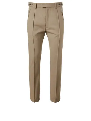 Parrow Wool-Blend Pants