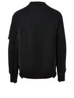 Sponge Sweat x MA-1 Sweatshirt