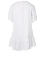 Cotton Gauze Pintuck Nightgown