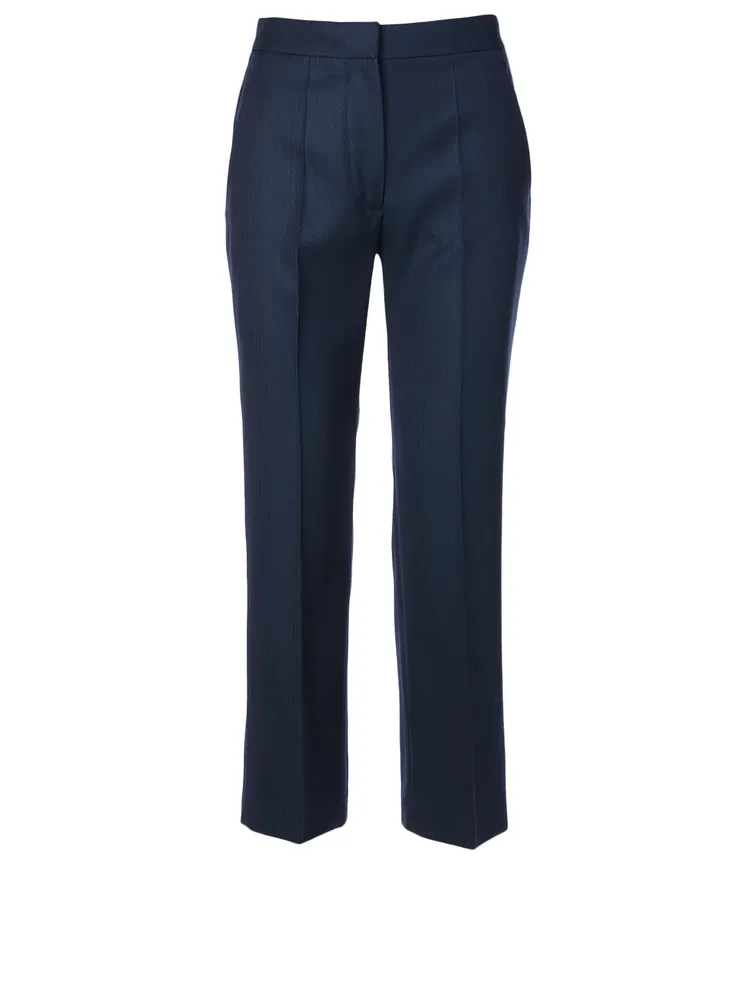 Carlie Wool Cropped Pants
