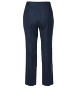 Carlie Wool Cropped Pants
