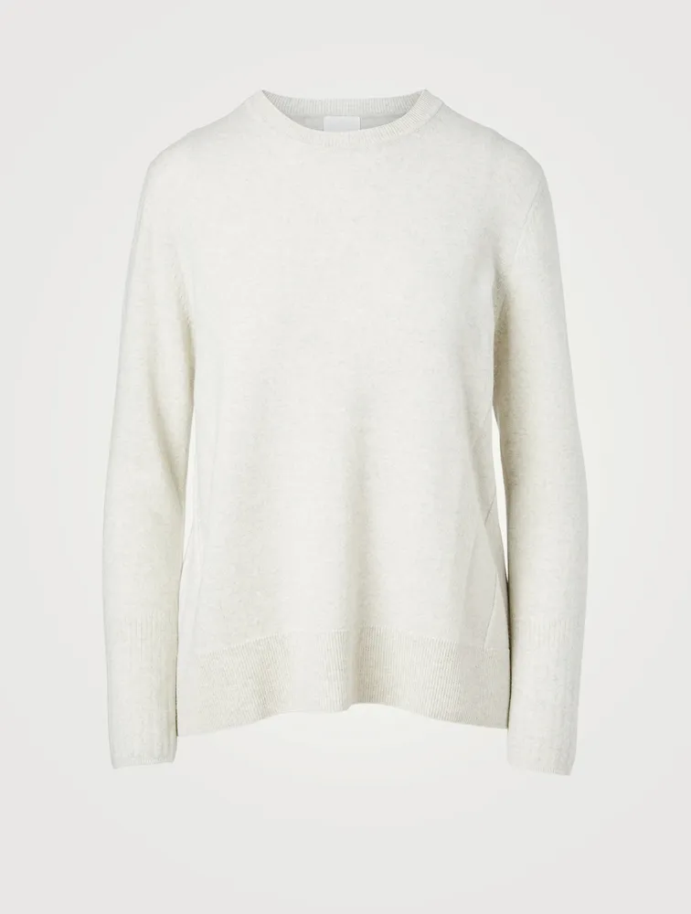 Wool And Cashmere Crewneck Sweater