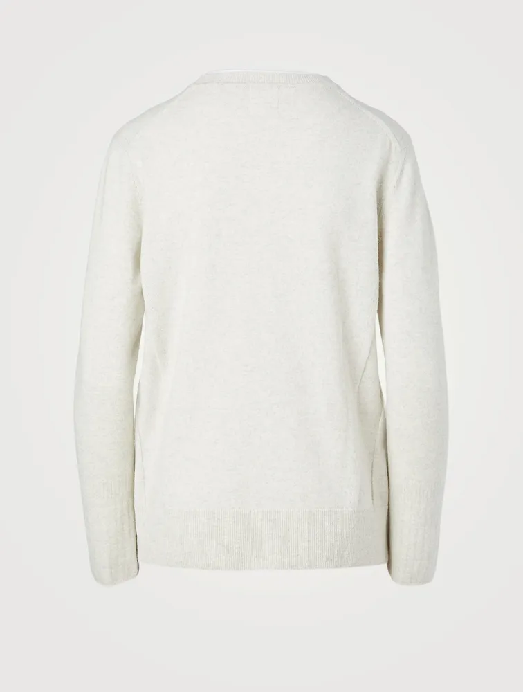 Wool And Cashmere Crewneck Sweater