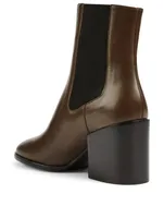 Leather Heeled Chelsea Boots