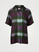 Clive Short-Sleeve Shirt Plaid Print