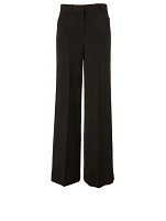 Wide-Leg High-Waisted Pants