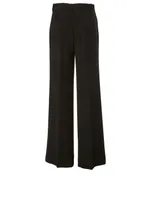 Wide-Leg High-Waisted Pants
