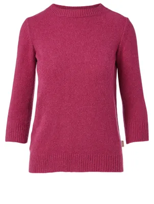 Cashmere And Wool Knit Top