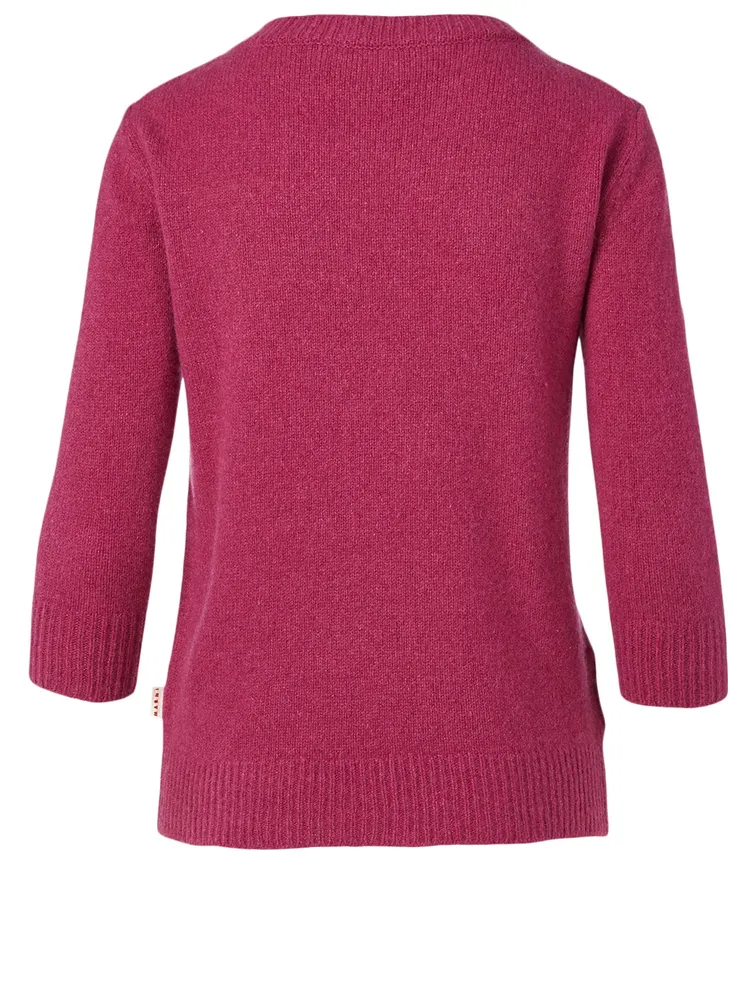 Cashmere And Wool Knit Top