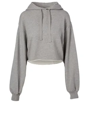Easy Organic Cotton Cropped Hoodie