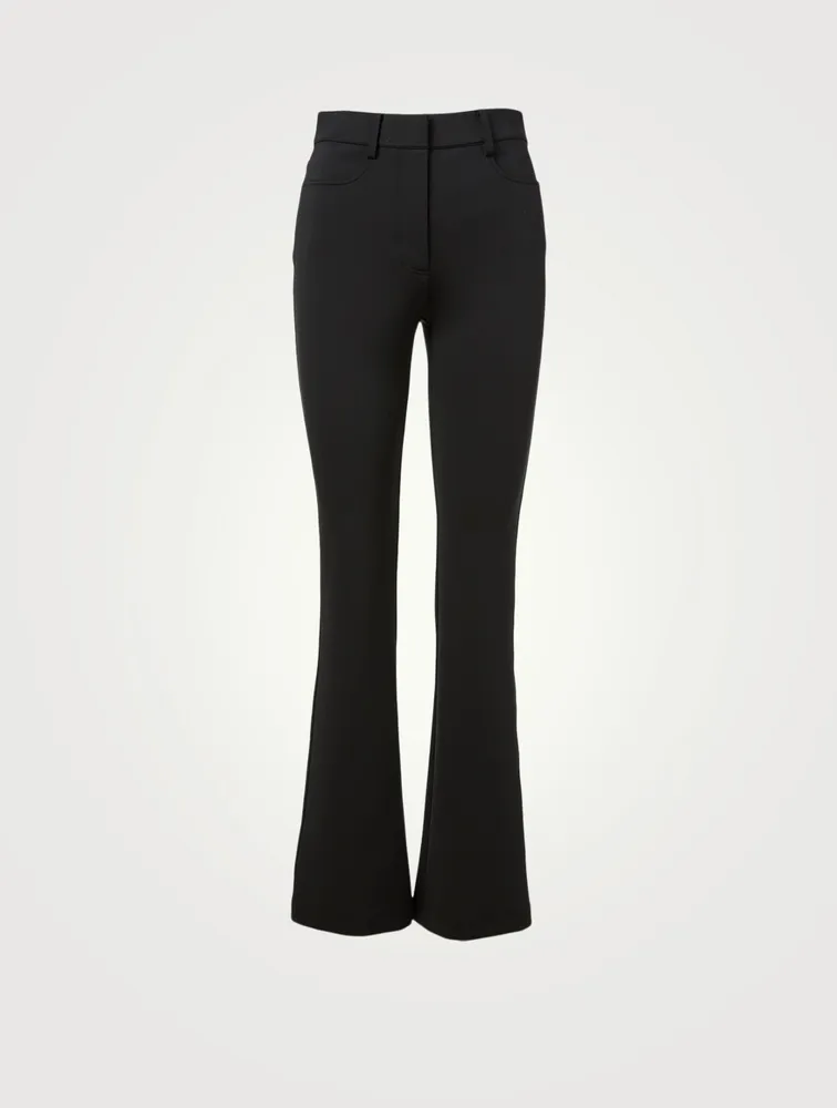 Neoprene Flared Pants