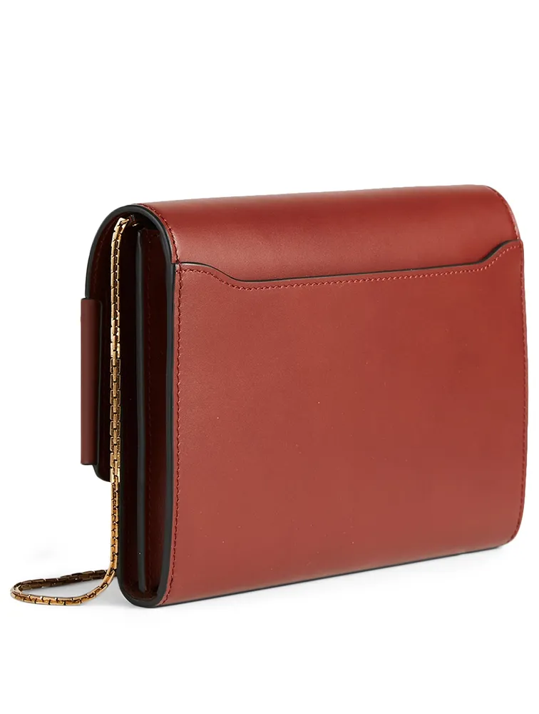 Buckle Leather Crossbody Travel Case Bag