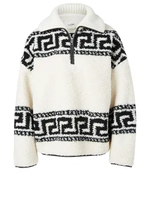 Garner Fleece Quarter-Zip Sweater