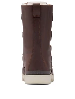 Kezar Leather Lace-Up Winter Boots