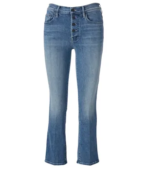 The Pixie Insider High-Waisted Ankle Flare Jeans