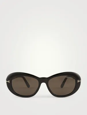Elodie Oval Sunglasses