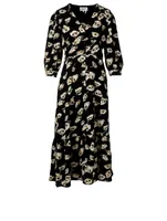 Ullia Long Dress Floral Print