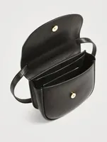 Small Kaia Leather Crossbody Bag