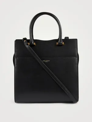 Small Uptown Leather Satchel Bag