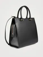 Small Uptown Leather Satchel Bag
