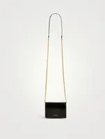YSL Monogram Leather Card Holder Chain Bag
