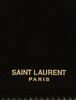 YSL Monogram Leather Card Holder Chain Bag
