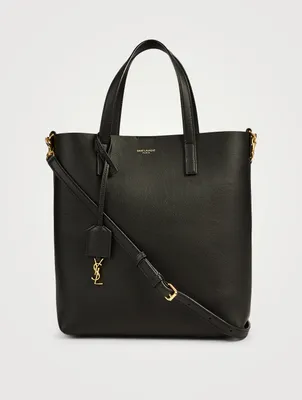 Toy YSL Monogram Leather Shopping Tote Bag