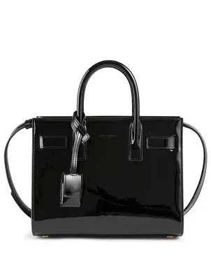 Nano Patent Leather Sac De Jour Bag