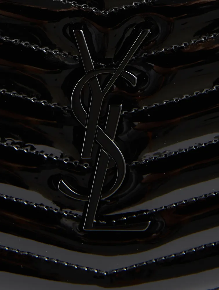 Mini Lou YSL Monogram Patent Leather Bag