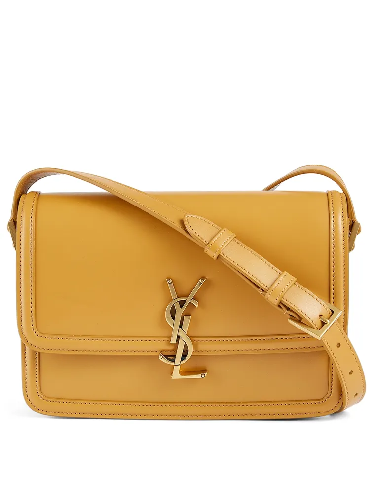 Medium Solferino YSL Monogram Leather Bag