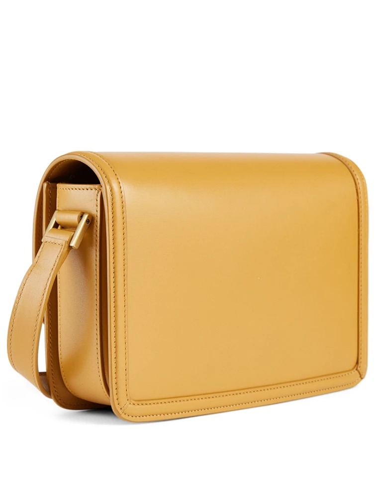 Medium Solferino YSL Monogram Leather Bag