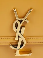Medium Solferino YSL Monogram Leather Bag