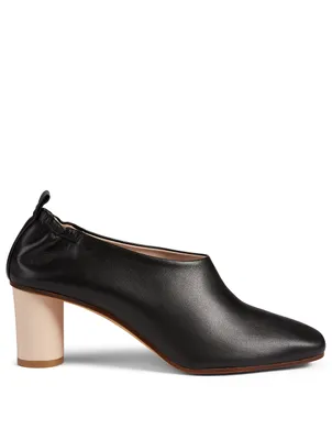 Micol Leather Pumps